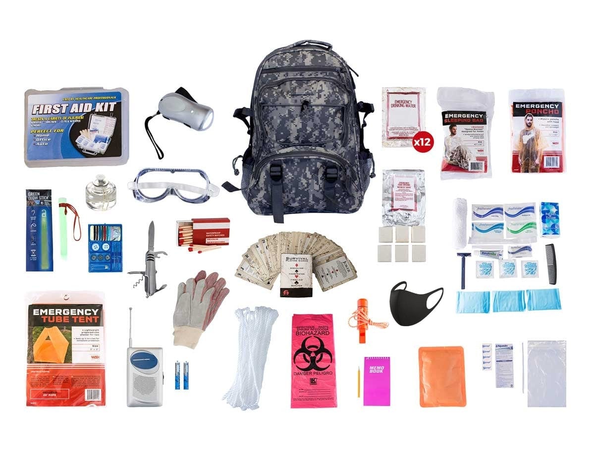 1 Person Elite Survival Kit (72+ Hours)