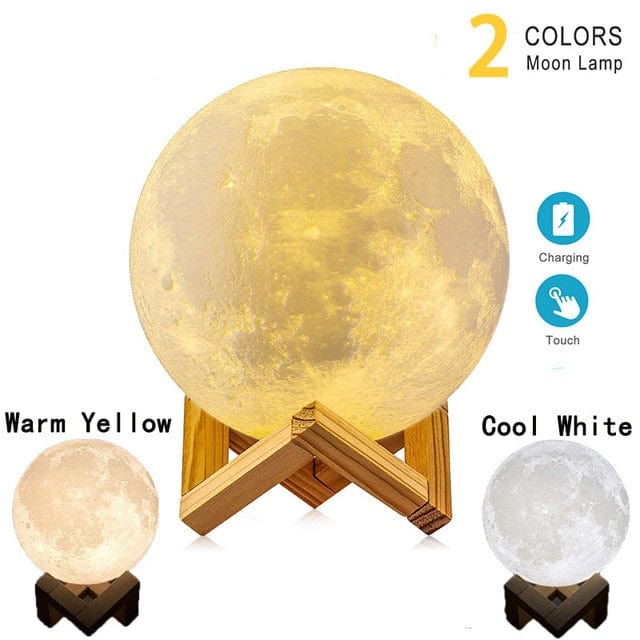 Rechargable Moon Lamp