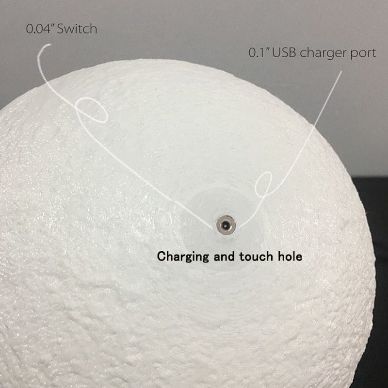 Rechargable Moon Lamp