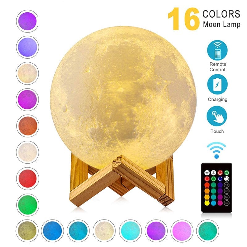 Rechargable Moon Lamp