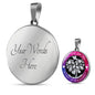Mom - Heart of Family Circle Luxury Necklace - Engraving & Gold Options!