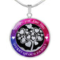 Mom - Heart of Family Circle Luxury Necklace - Engraving & Gold Options!
