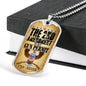 "2 A Permit" Dog Tag And Chain - Engraving & Gold Options!