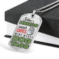 "Some Heros Wear Capes" Dog Tag And Chain - Engraving & Gold Options!