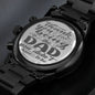 Thank You For Being the Dad You Didn't Have To Be - Customized Watch