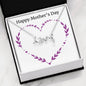 Love Pendant Necklace with Cubic Zirconia