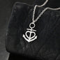 Friendship Anchor Pendant Necklace