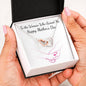 Interlocking Hearts Pendant Necklace For Mother's Day