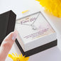 I Promise I Will - Alluring Beauty Necklace - Lighted Mahogany Style Box Option