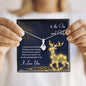One And Only - Alluring Beauty Necklace - Lighted Mahogany Style Box Option