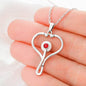 Veterinarian Wife Stethoscope Necklace -