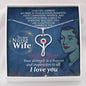 Nurse Wife Beacon Stethoscope Necklace