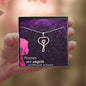 Nurses Are Angels Stethoscope Necklace -