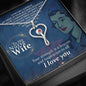 Nurse Wife Beacon Stethoscope Necklace