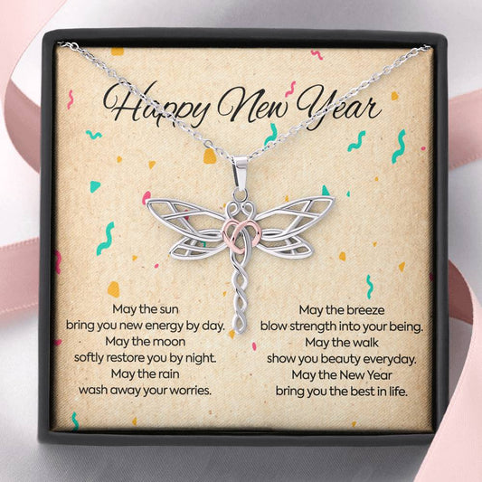 Happy New Year - Dragonfly Dreams Necklace