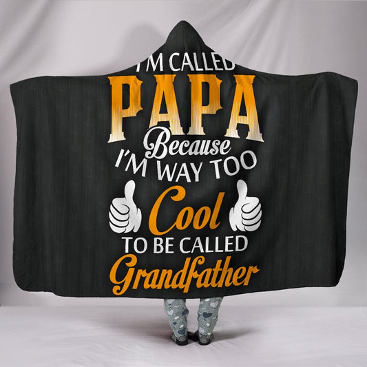 I'm Called Papa Hooded Blanket