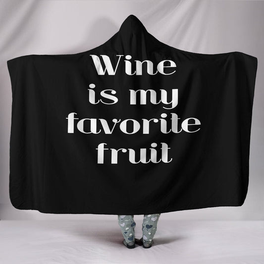 Favorite Fruit Hooded Blanket