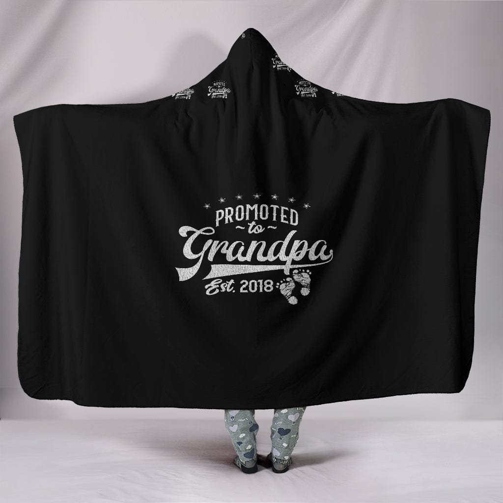 Grandpa Love Custom Hoodie Blanket