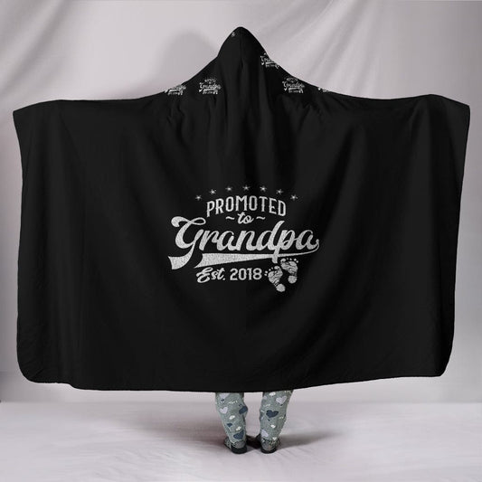 Grandpa Love Custom Hoodie Blanket