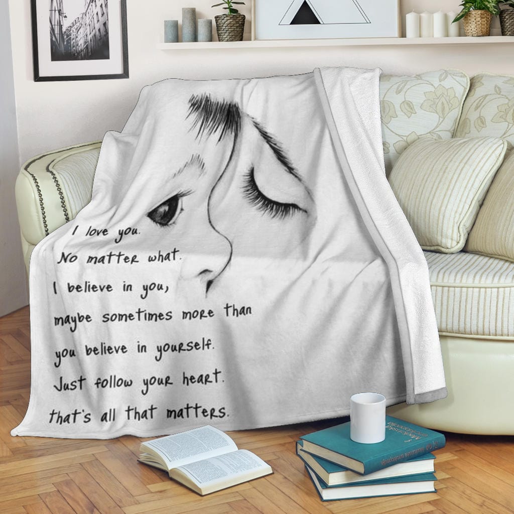 Just Always Remember This Premium Fleece Blanket