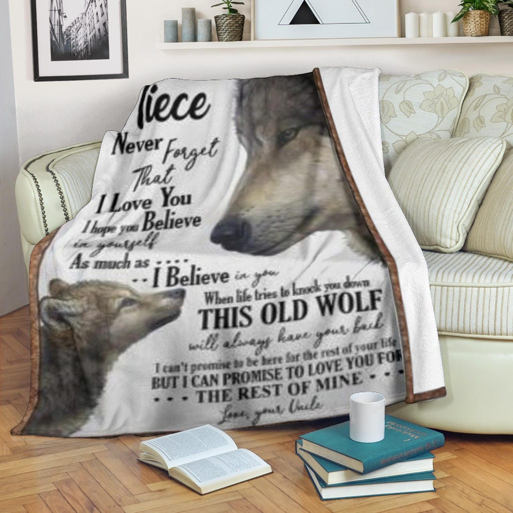 My Beautiful Niece Fleece Blanket