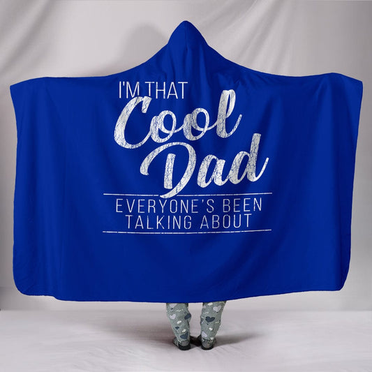 Cool Dad Hooded Blanket