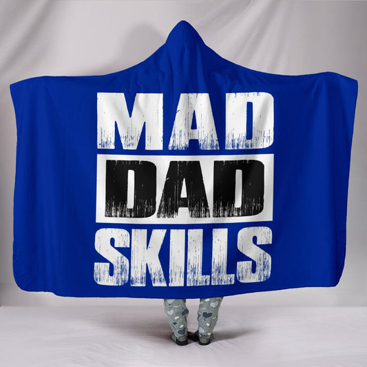 Mad Dad Skills Hooded Blanket