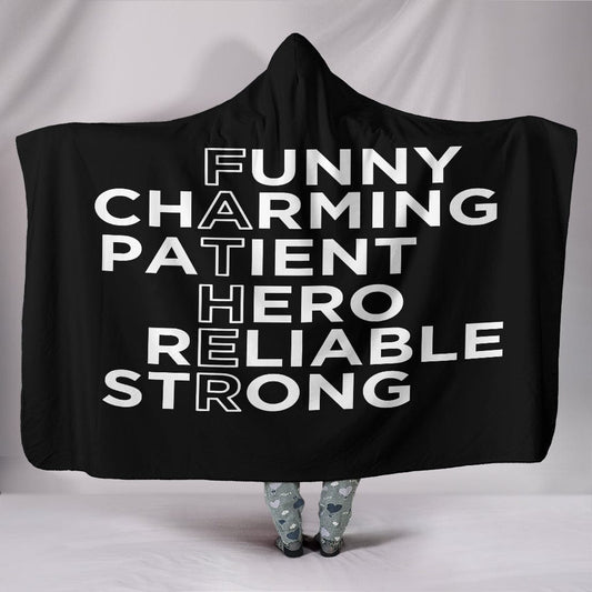 Father Hooded Blanket