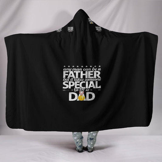 Father - Special Dad Custom Hoodie Blanket
