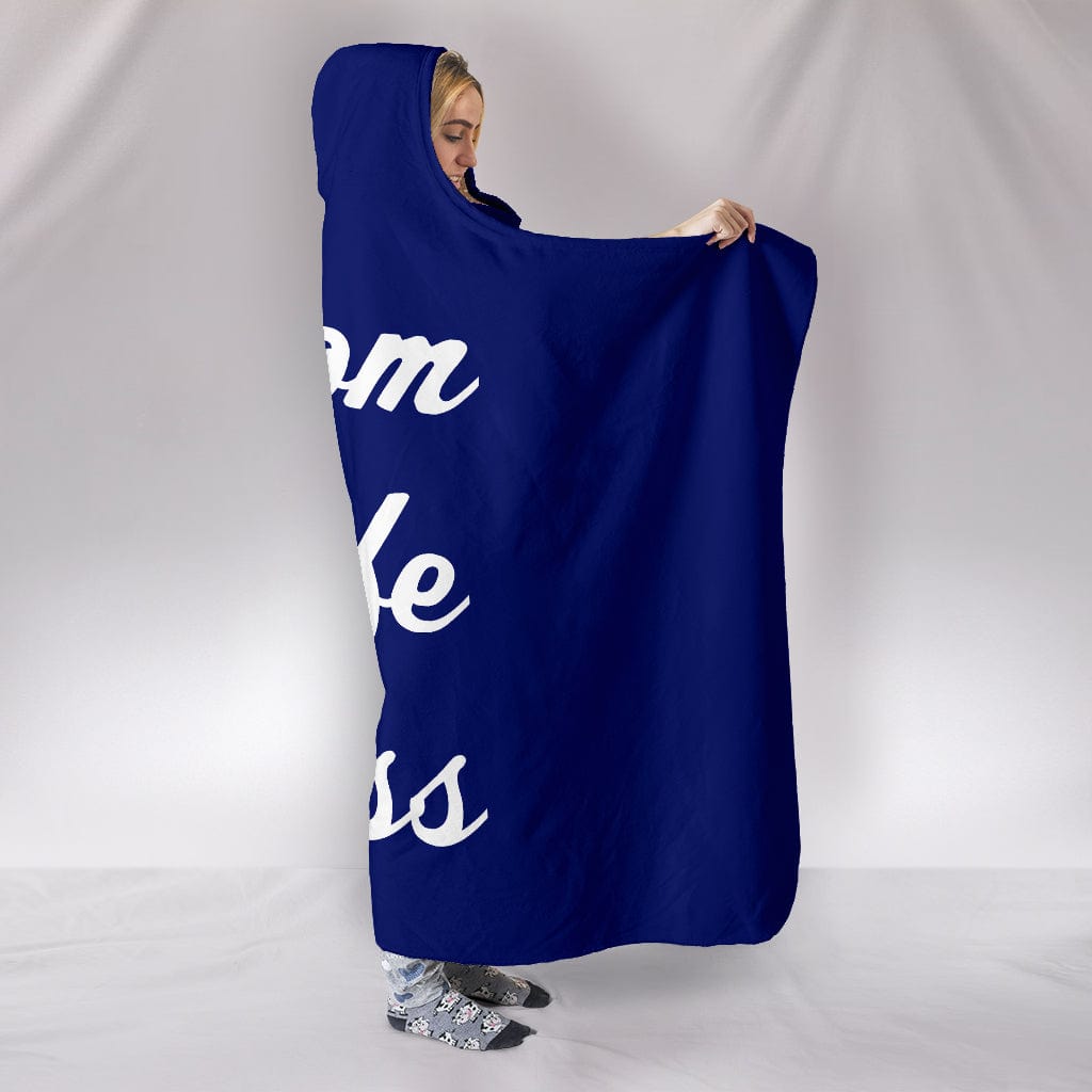 Mom Wife Boss Hooded Blanket