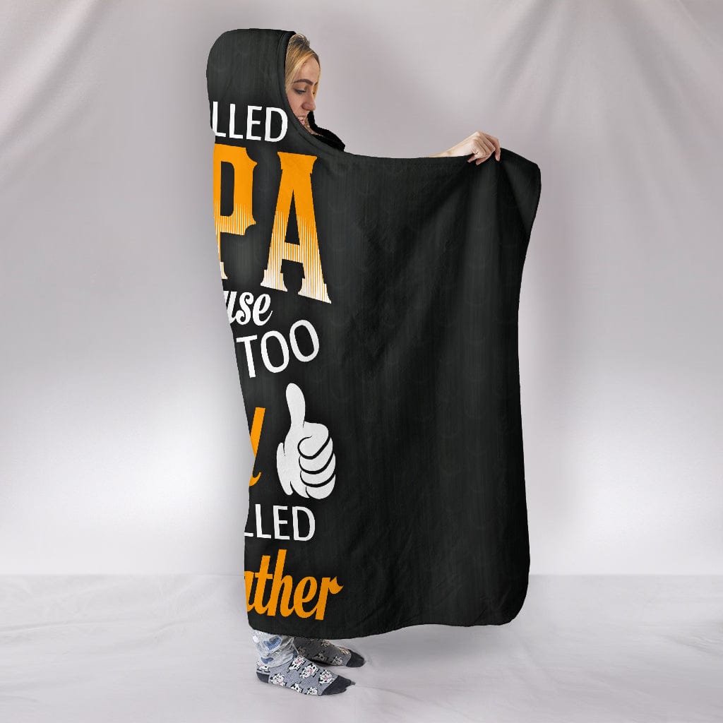 I'm Called Papa Hooded Blanket