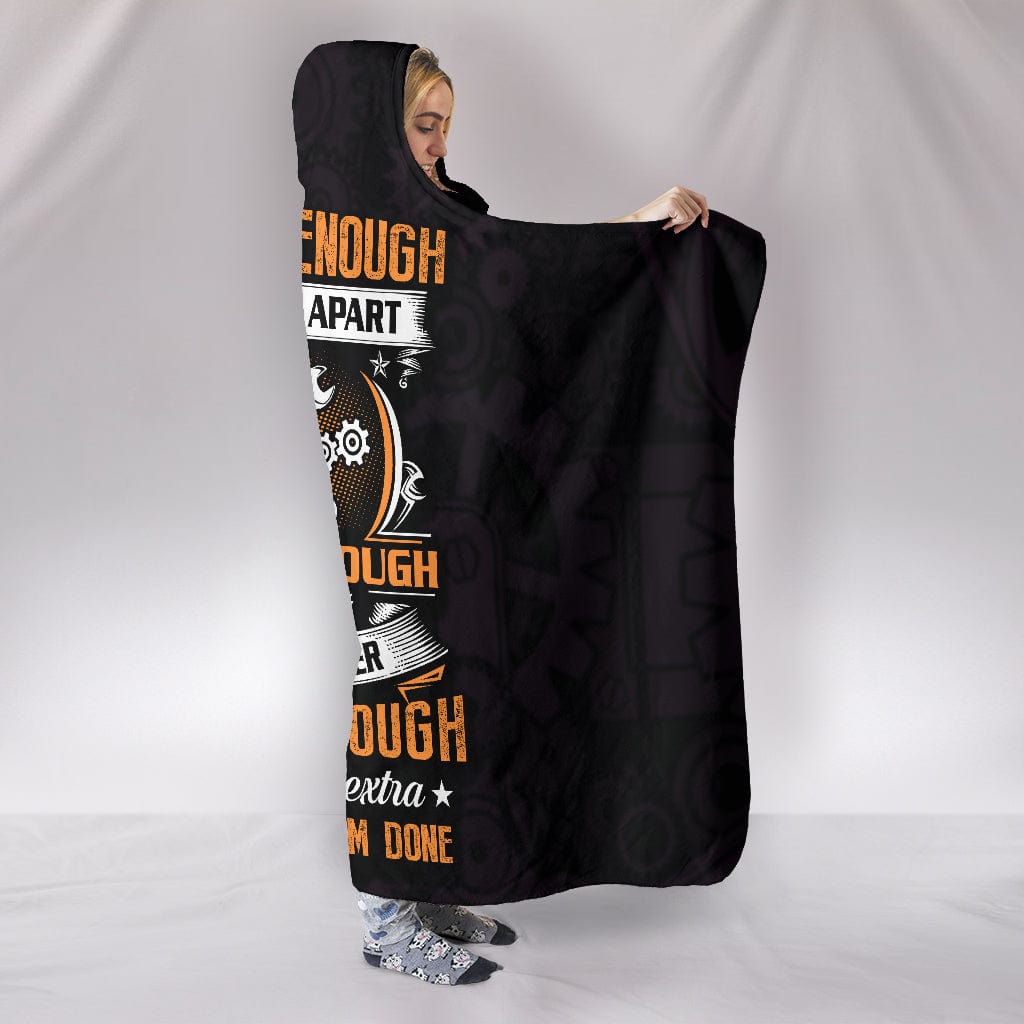 Mechanic Hooded Blanket
