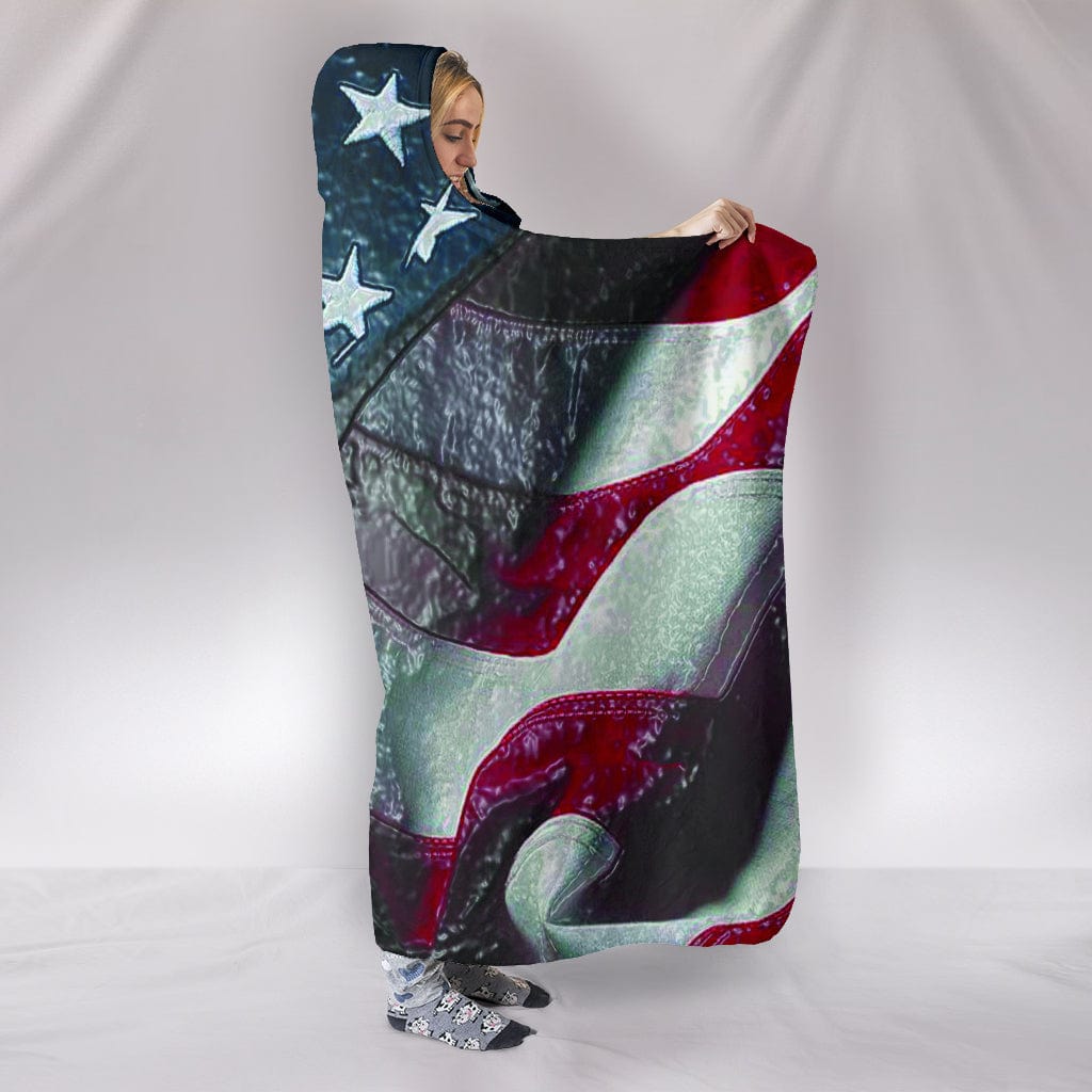 Dark Flag Hooded Blanket