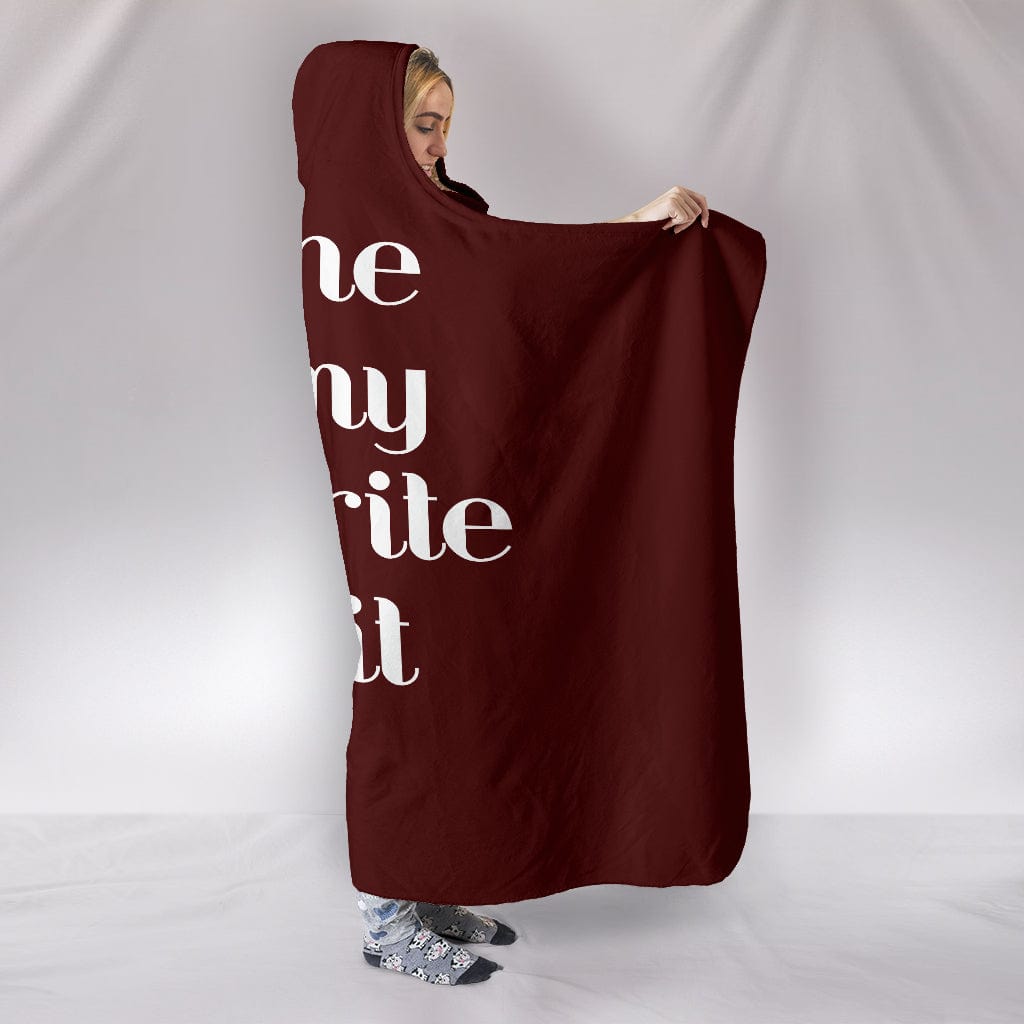 Favorite Fruit Hooded Blanket