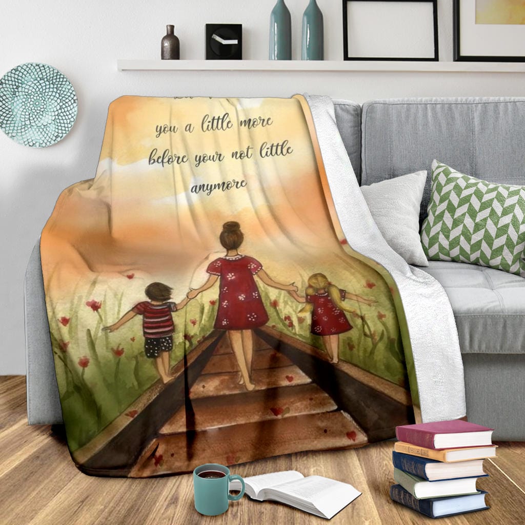 Let Me Love You Premium Fleece Blanket