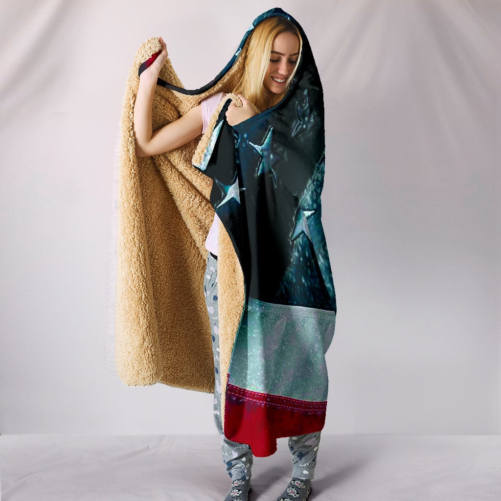 Dark Flag Hooded Blanket