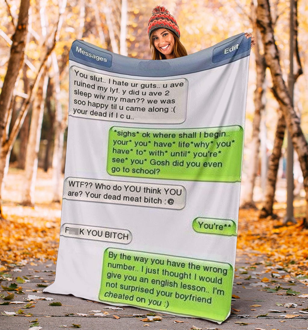 I Hate Your Guts Premium Fleece Blanket
