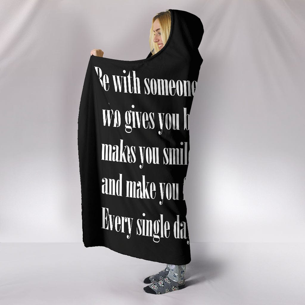 Feels Horny Hooded Blanket