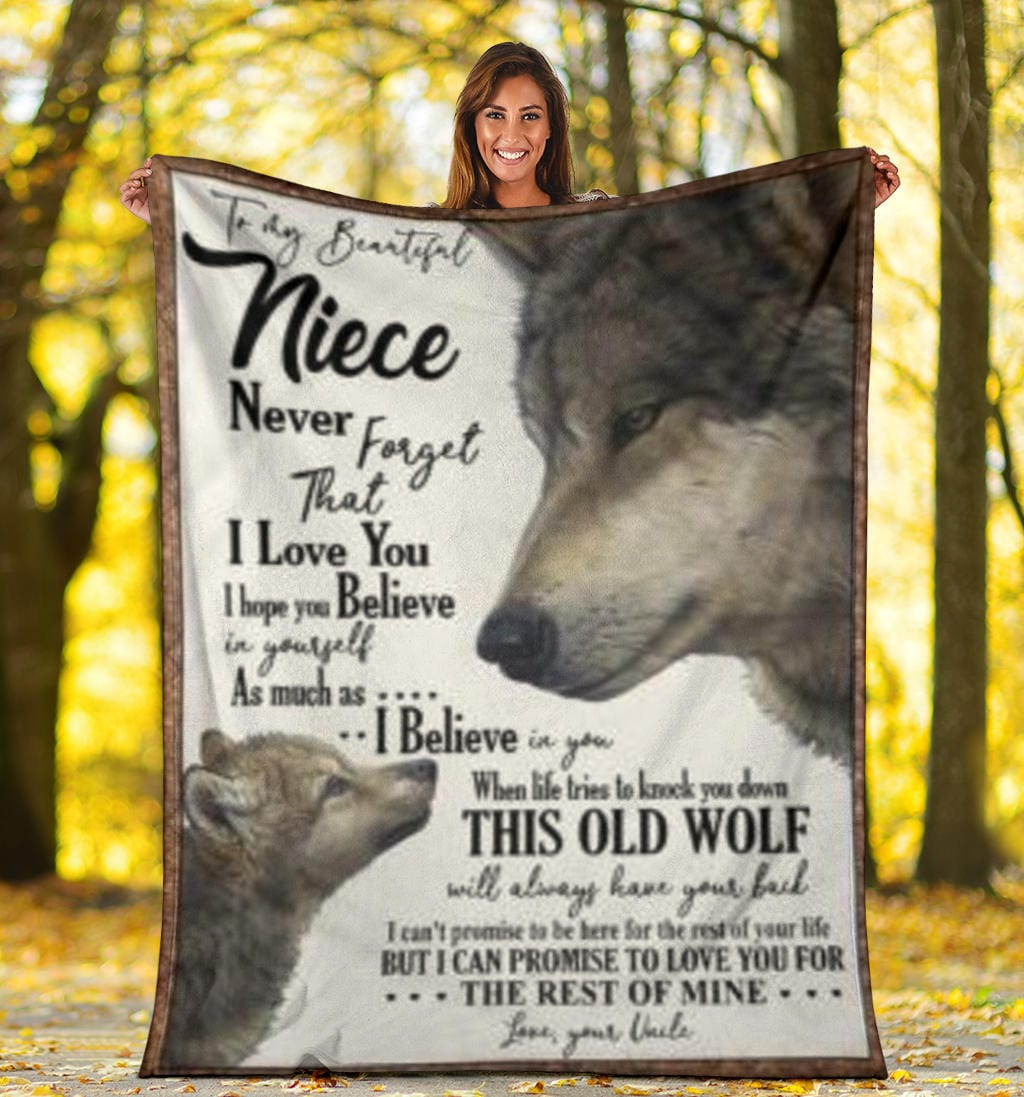My Beautiful Niece Fleece Blanket