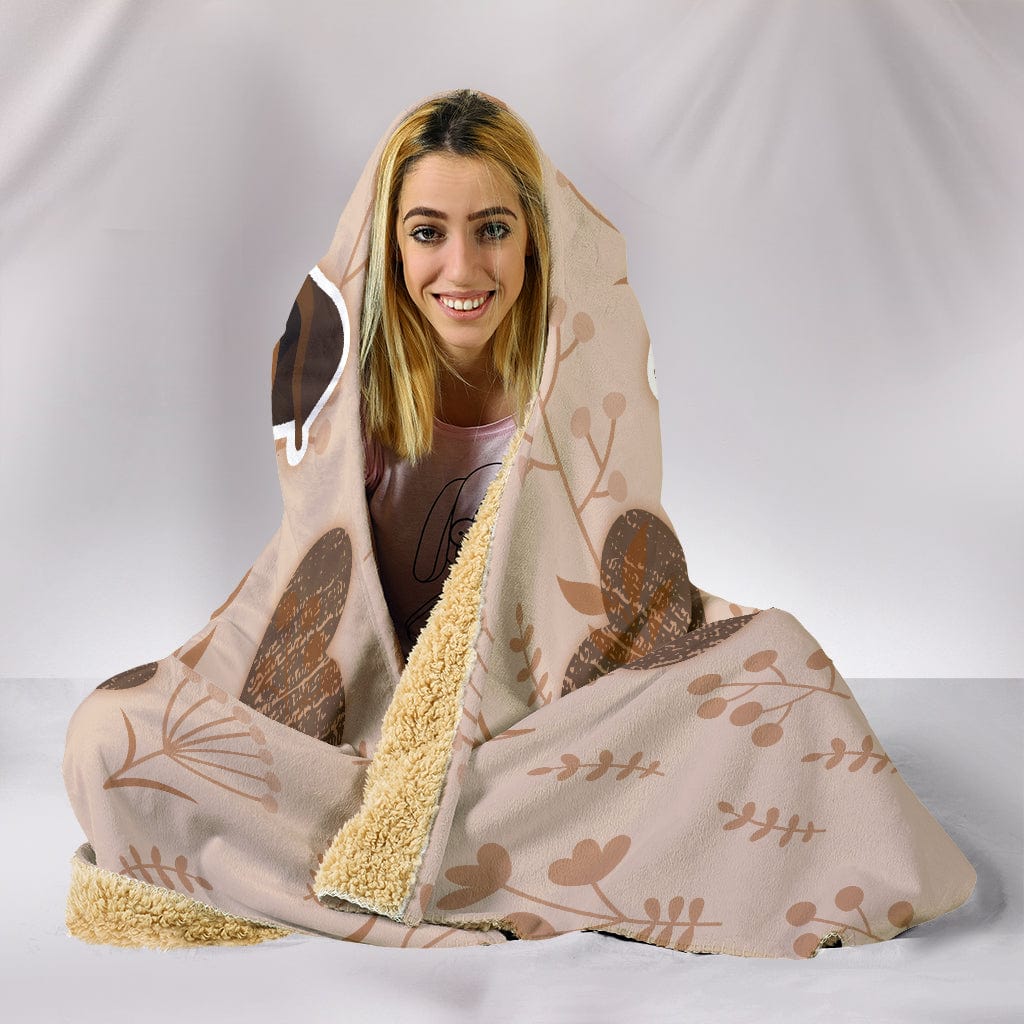 Jack Russell Terriers Hooded Blanket