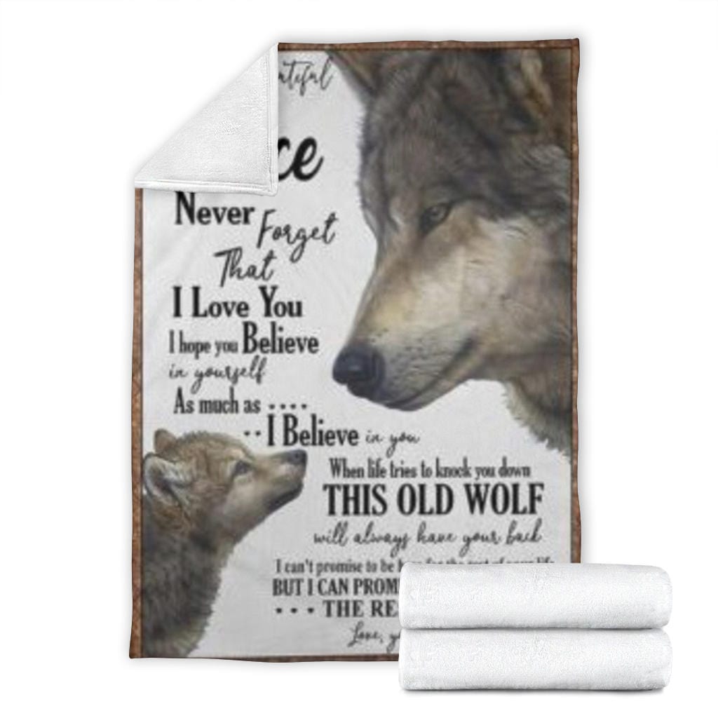 My Beautiful Niece Fleece Blanket