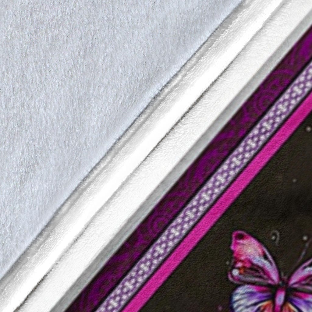 To My Daughter Premium Fleece Blanket