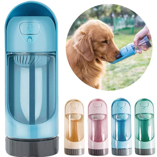 Portable Pet Water Bottle, Charcoal Filter And Dispenser