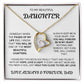 Dad to Daughter - Always & Forever Love - Forever Love Necklace