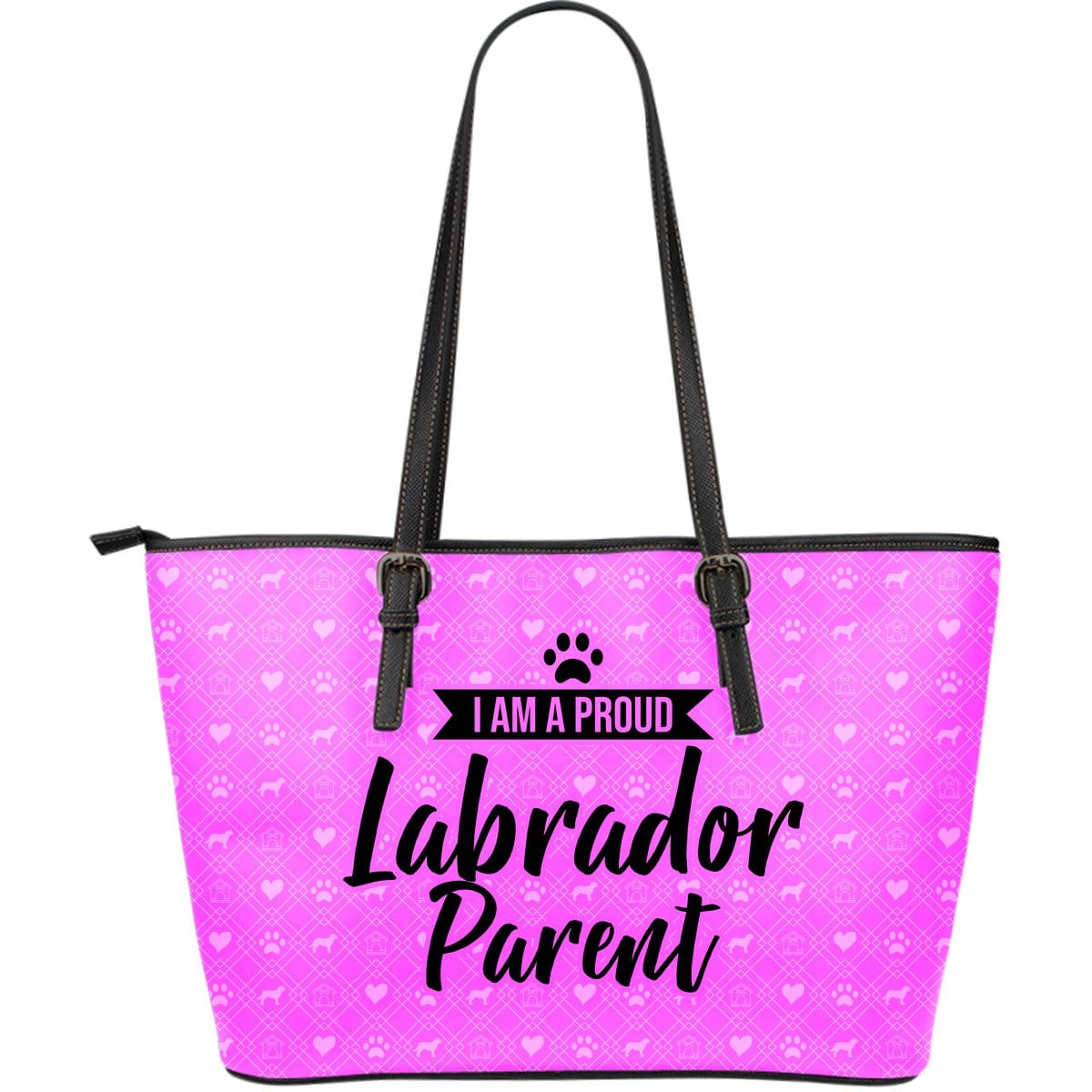 Leather Labrador Parent Tote