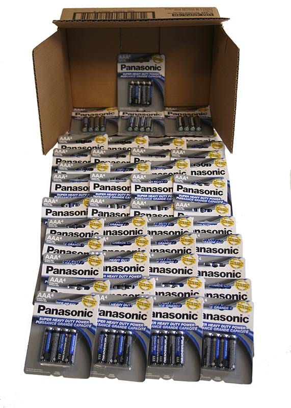 Case Of 192 Aaa Batteries