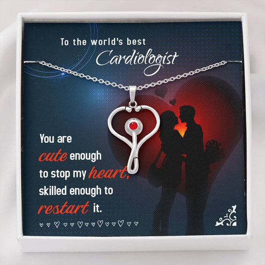 Stethoscope Necklace - Best Cardiologist
