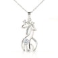 Happy New Year - Graceful Love Giraffe Necklace