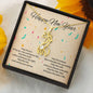Happy New Year - Graceful Love Giraffe Necklace
