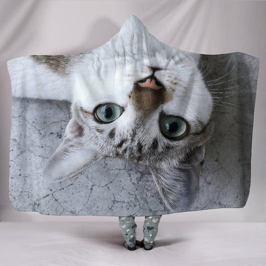 Cat Hoodie Blanket